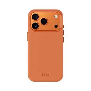 17 Pro Benks VitaPro Leather Case – Orange – 6948005958602