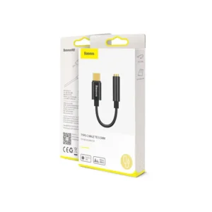 Type-C Male to 3.5mm Female Adapter L54 | Black