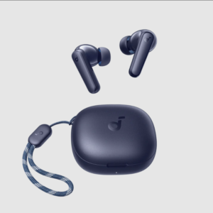 P40i Earbuds With Smart Nc And 2 In 1 Charging Case With Phone Stand Blue