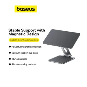 MagStable Series Magnetic Tablet Stand for Pad 10.9″/11″ Space Grey