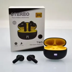 Wireless Bluetooth Earbuds With Digital Display