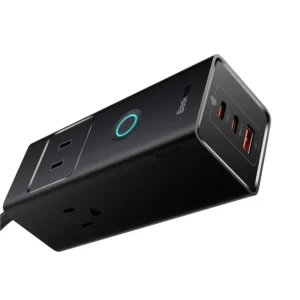 Power Strip 3AC+1U+2C 30W Lite with 1.5m Power Cord US Cluster | Black