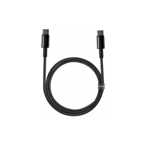 Tungsten Gold Fast Charging Data Cable Type-C to Type-C 240W 1m | Black