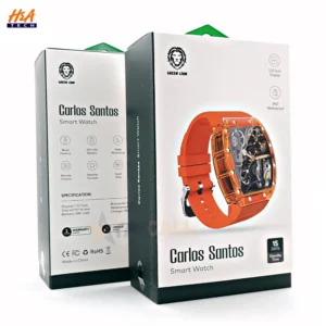 GreenLion Carlos Santos Smart Watch Orange