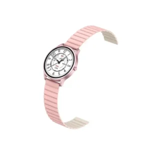 Lora Lady Smart Calling Watch Pink Magnetic Strap