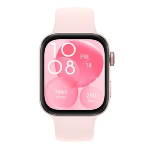 Watch Fit3 Pink Fluoroelastomer Strap