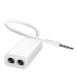 Earphone/Headphone 3.5mm Audio Splitter/ Divider (connects two handsfree at same time)