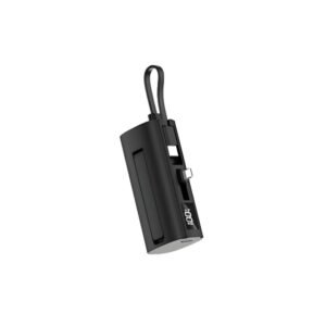 A351 2IN1 iPhone & Type-C Flexible Portable Mini 5000mAh Power Bank
