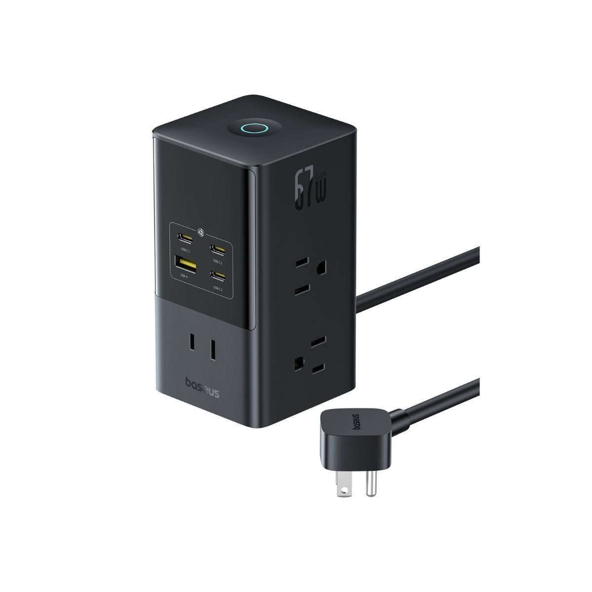 EnerFill FD11 Power Strip 6AC+1U+3C 67W