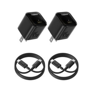 PicoGo GaN USB-C Charger 45W 2 Pack