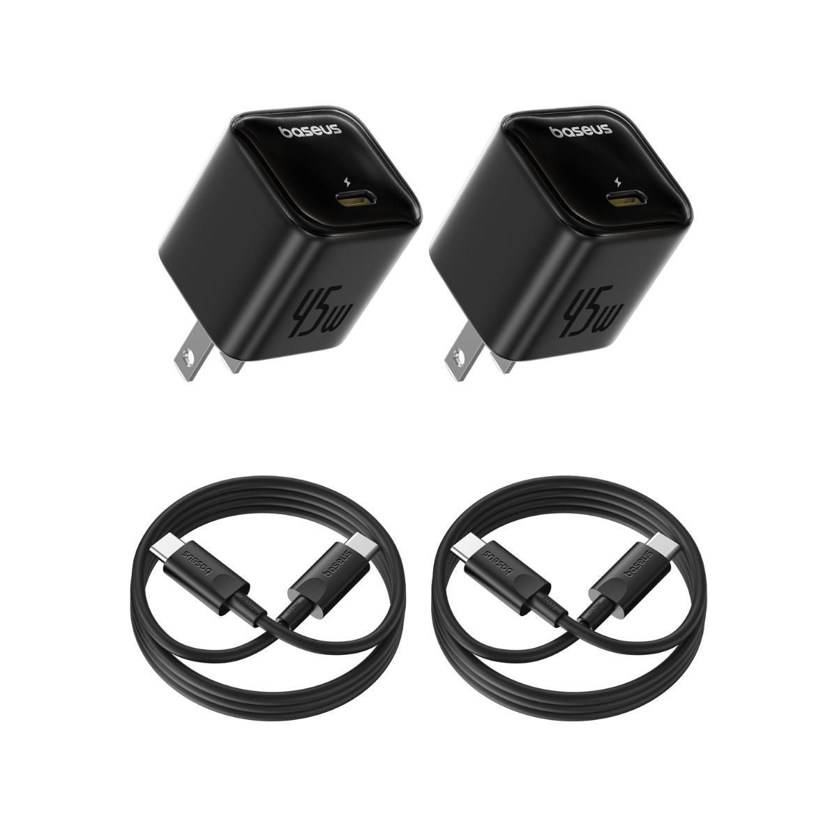 PicoGo GaN USB-C Charger 45W 2 Pack