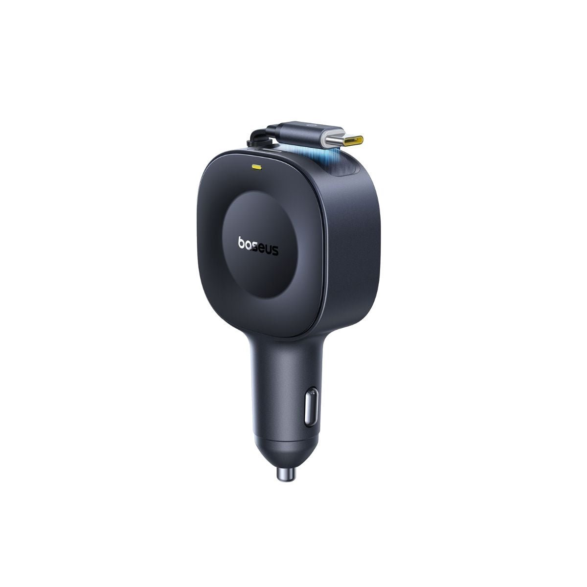 PrimeTrip VR2 Car Charger with Retractable Cable C+C 60W