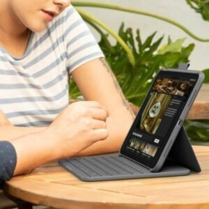 Slim Folio Full Size Keyboard Case for iPad