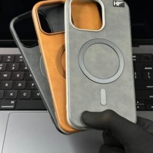 PremiumQuality Leather With MagSafe Back Case For iPhone 16 Pro Max