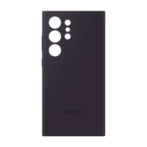 S24 Ultra Vegan Leather Case Dark Violet