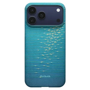 17 Pro Max Pitaka Ultra Slim Case – Lucid Blue