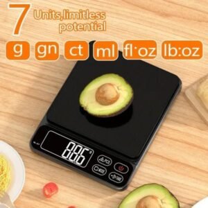 PreciseEscort Digital Kitchen Scale with LCD Display